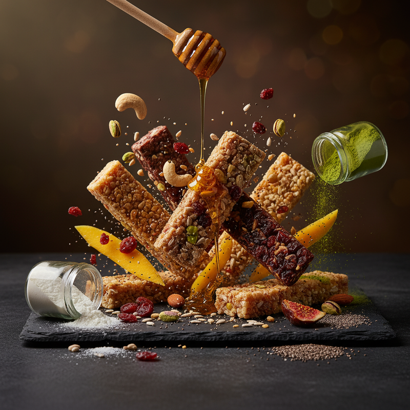 Alimentos funcionales: tendencias de mercado en barritas y snacks saludables